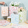  36Pcs 12 Styles Rectangle Bubble Paper Gift Bags CARB-NB0001-12-3