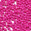 Baking Paint 6/0 Glass Seed Beads SEED-S004-Y7-2