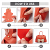 Foldable Imitation Leather Wedding Candy Magnetic Bags CON-WH0084-48G-03-4