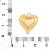 304 Stainless Steel Pendant Rhinestone Settings STAS-K322-06G-3