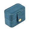 Imitation Leather Ring Organizer Storage Cases CON-G023-11A-1