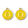 Golden Plated Alloy Enamel Charms LS-ENAM-S118-09Q-2