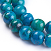 Synthetic Chrysocolla Beads Strands G-F647-02-A-01-4