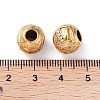 Ion Plating(IP) 304 Stainless Steel Rhinestone European Beads STAS-A092-10M-G-3