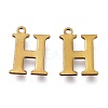 PVD Vacuum Plating  304 Stainless Steel Charms STAS-H112-H-AB-1