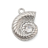 Brass Micro Pave Cubic Zirconia Pendants KK-I380-05P-1