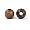 Natural Unakite European Beads G-Q602-09C-09-2