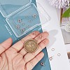 10Pcs 925 Sterling Silver Spring Ring Clasps STER-CN0001-22RG-3