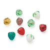 35Pcs 7 Style Handamde Bumpy Lampwork Beads LAMP-CD0001-11-2
