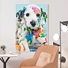 DIY Rectangle Dog Theme Diamond Painting Kits DIAM-PW0004-017-2