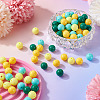 Opaque Acrylic Beads OACR-TAC0014-06E-5