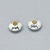 925 Sterling Silver Spacer Beads STER-T002-207S-2