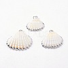 Electroplate Shell Pendants BSHE-L036-05-1