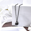 1Pc 304 Stainless Steel Heart Pendant Urn Ashes Necklaces NJEW-CN0001-20EB-3