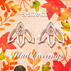 SHEGRACE 925 Sterling Silver Rose Gold Plated Stud Earrings JE668B-4