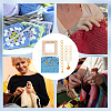 Alloy and  Wooden Sweater Knitting tool AJEW-WH0472-20H-6