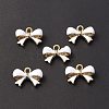Alloy Enamel Pendants ENAM-O049-04G-02-3