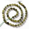 Natural Canada Jade Beads Strands G-S362-087B-2