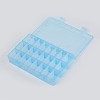 Plastic Removable Bead Containers CON-WH0070-84B-2