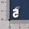 Number Series 925 Sterling Silver Charms STER-Q002-01F-2
