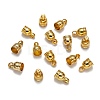 Brass Cord Ends X-KK-D217-8x5-G-2