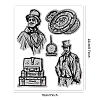 Rubber Clear Stamps DIY-WH0251-005-2