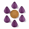 Transparent Frosted Acrylic Pendants MACR-S371-09A-743-3
