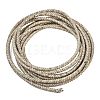 Braided Leather Cord with Core WL-F009-6mm-03-1