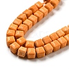 Natural Agate Beads Strands G-M422-A01-02O-4