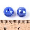 Electroplate Round Glass Beads Strands EGLA-T029-07D-3