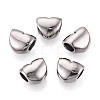 304 Stainless Steel European Style Large Hole Beads STAS-T072-141P-1
