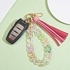 Chain Link Wristlet Keychain HJEW-SW00014-06-5