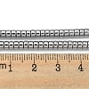 Electroplated Synthetic Non-magnetic Hematite Beads Strands G-K361-A02-01-4