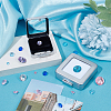 2Pcs 2 Styles Stainless Steel Loose Diamnond Gemstone Display Boxes CON-GA0001-24MP-4