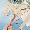 Rectangle Leather Drawer Handles AJEW-WH0251-77G-3