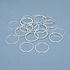Brass Linking Rings KK-Y003-03G-S-3