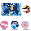 Polyester Hanging Banner Sign AJEW-WH0190-064-4