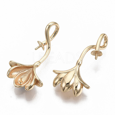 Brass Peg Bails Pendants LS-KK-N232-30-NF-1