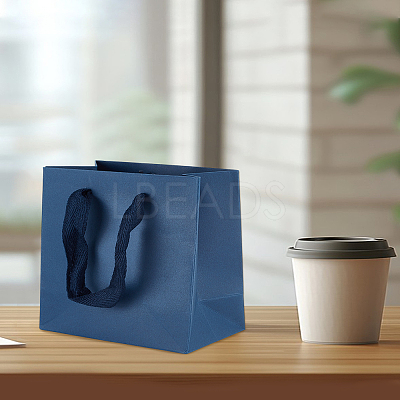 Paper Packaging Bags with Polyester Handles CARB-WH0816-002-1
