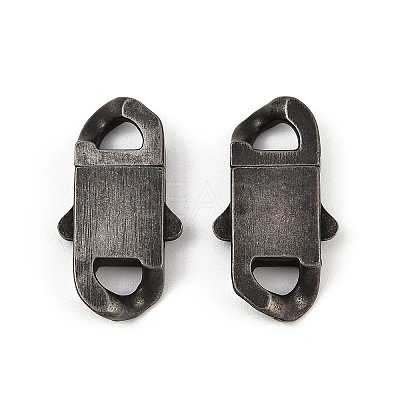 304 Stainless Steel Bayonet Clasps STAS-C127-01AS-1