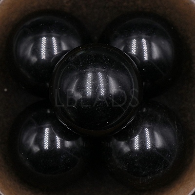 Natural Obsidian Crystal Ball PW-WG13838-06-1