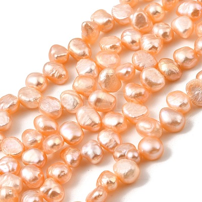 Natural Cultured Freshwater Pearl Beads Strands PEAR-I007-03B-01C-1
