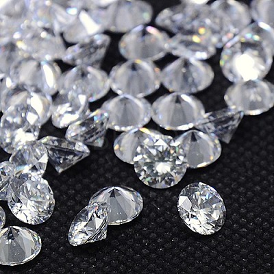 Cubic Zirconia Cabochons ZIRC-M002-0.9mm-007-1