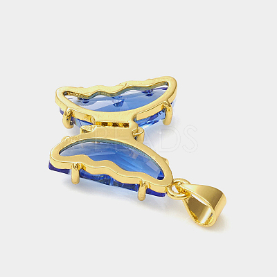 Glass Pendants GLAA-G075-01G-03-1