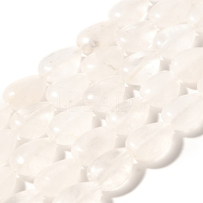 Natural Quartz Crystal Beads Strands G-I377-A30-1