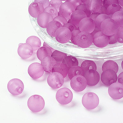 Transparent Acrylic Beads X-PL704-C71-1