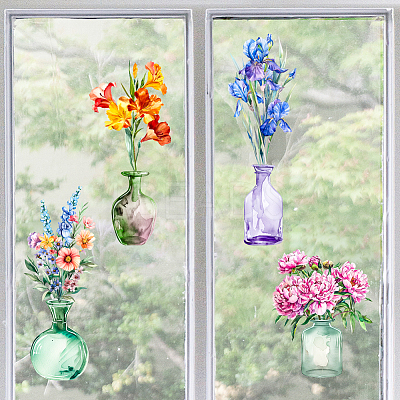 PVC Window Static Stickers AJEW-WH0583-005-1