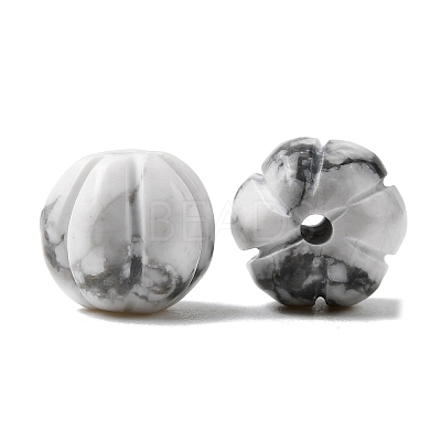 Natural Howlite Beads G-B157-02-1