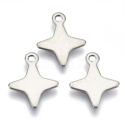 Non-Tarnish 201 Stainless Steel Pendants STAS-R116-044-1