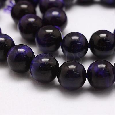 Natural Tiger Eye Bead Strands G-P230-08-D-10mm-1